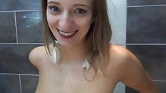 hot german petite anal sex in bath hot orgasm