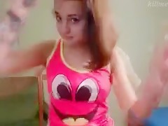 Russian webcam amateur EricaCampbel nude dancing
