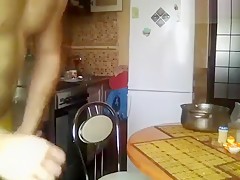 My_cocaine: blowjob in the kitchen