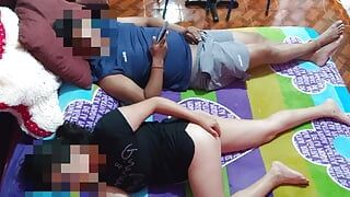 I catch him masturbating