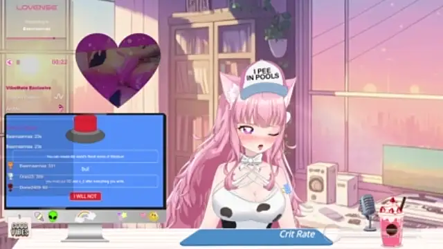 YunaGotchi naked in live sex video chat