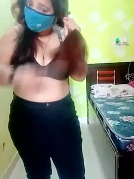 Naaz-khan naked in live sex video chat