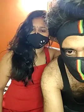 IND_COUPLE naked in live sex video chat