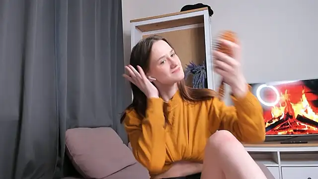 OdelinaBelger naked in live sex video chat