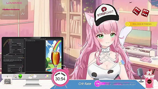 HentaiGotchi naked in live sex video chat