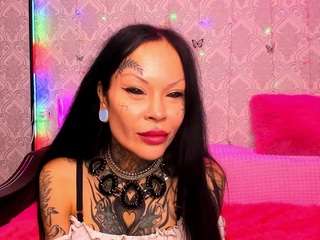 MeganBlackMoon on webcam for live free nude chat now