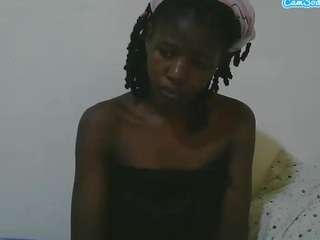 AFRI-QUEEN on webcam for live free nude chat now