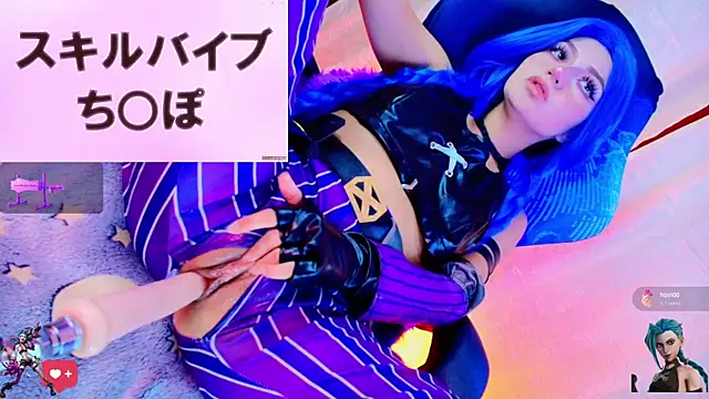 jinixxxx naked in live sex video chat